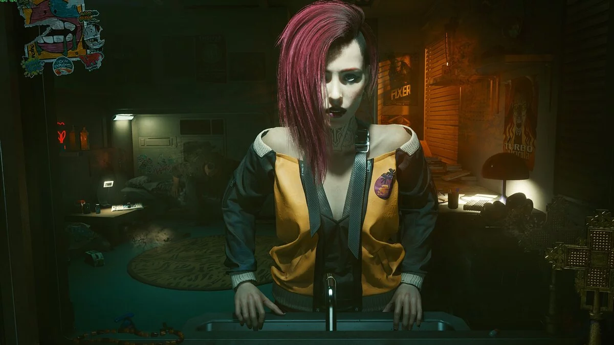 Cyberpunk 2077 — Червоноволоса Ві