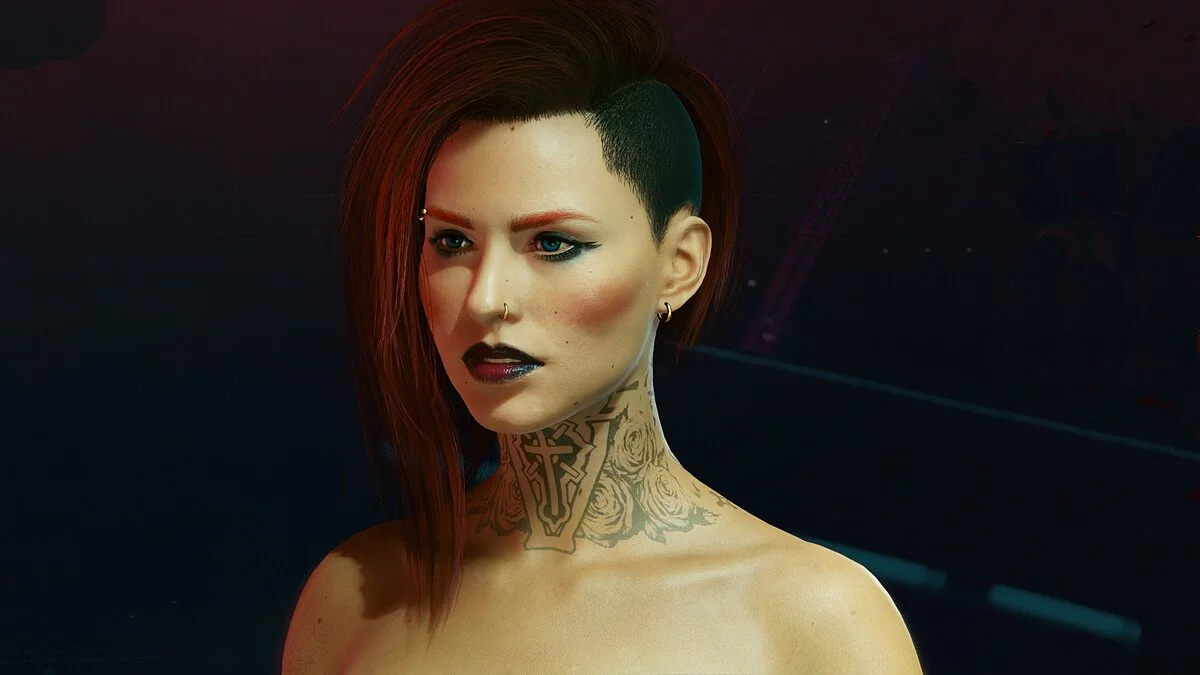 Cyberpunk 2077 — Червоноволоса Ві