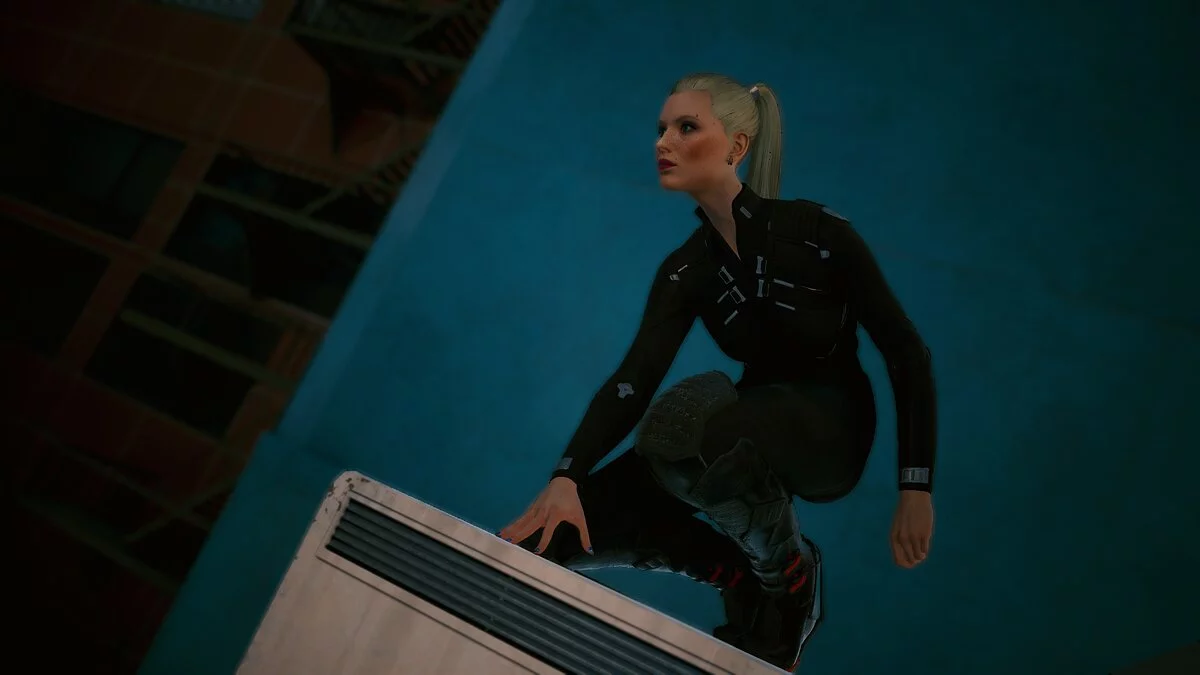 Cyberpunk 2077 — Блондинка Ві