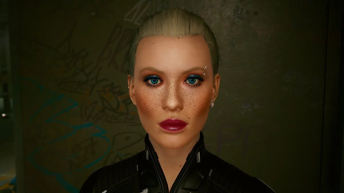 Cyberpunk 2077 — Блондинка Ві