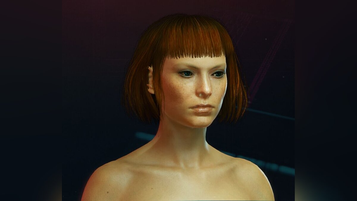 Cyberpunk 2077 — Leeloo from the movie "The Fifth Element"