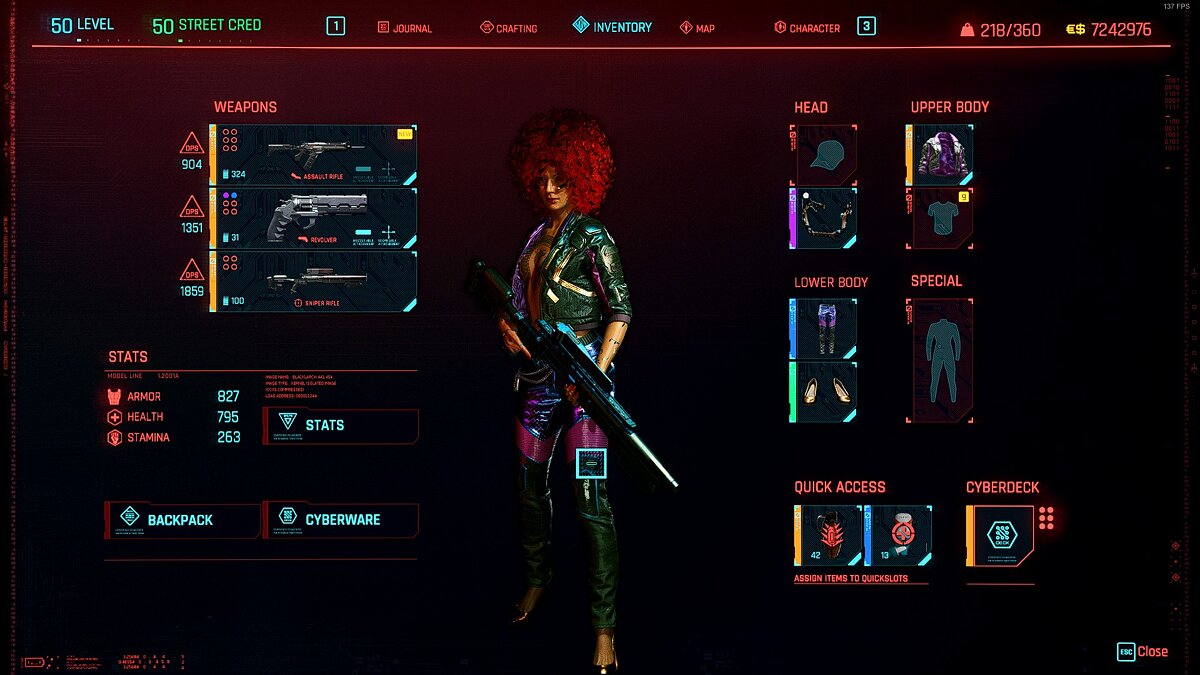 Cyberpunk 2077 — Vivi - 100 percent completion