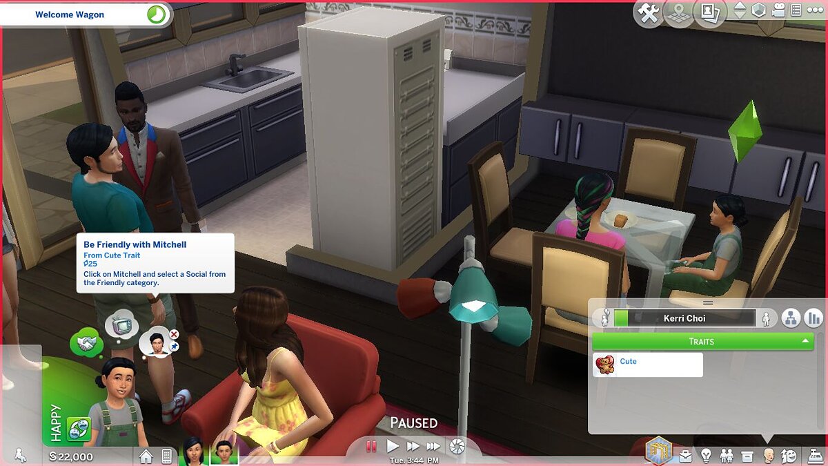 The Sims 4 — Character trait - cutie (12/14/2020)