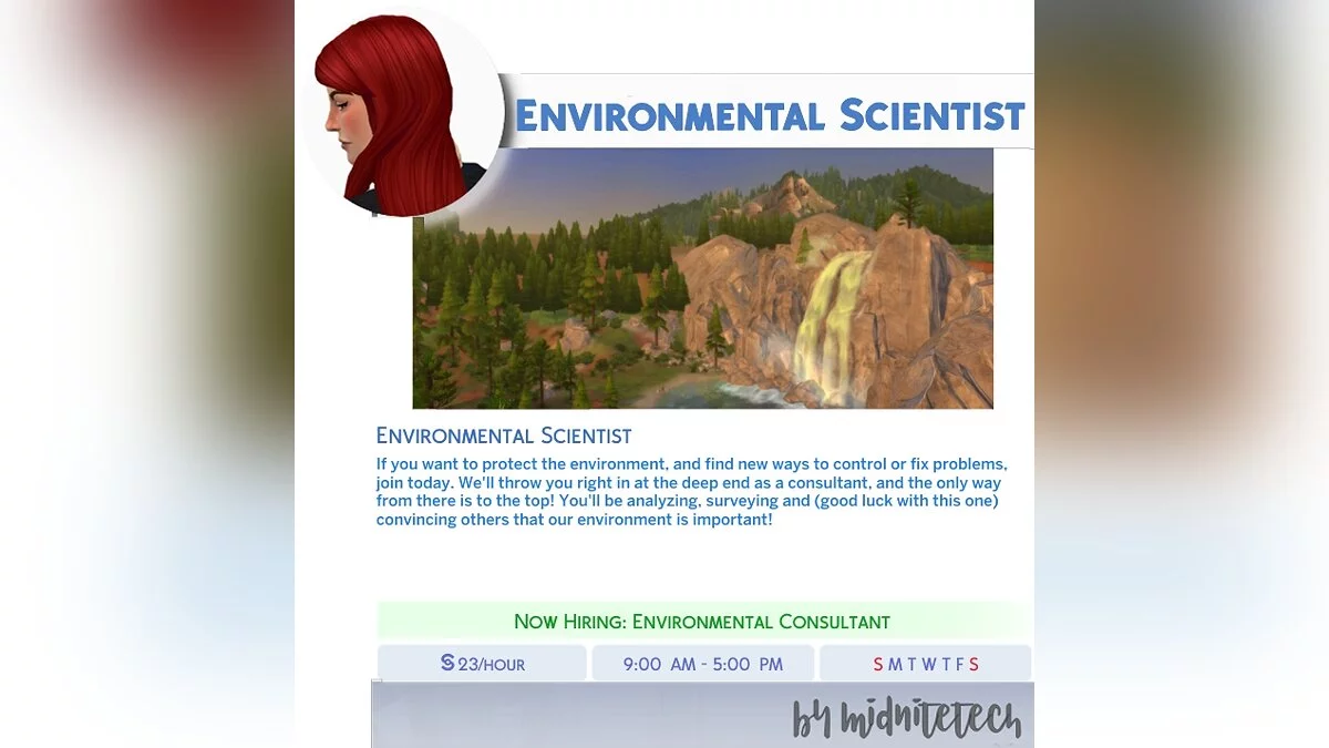 The Sims 4 — Scientist - ecologist