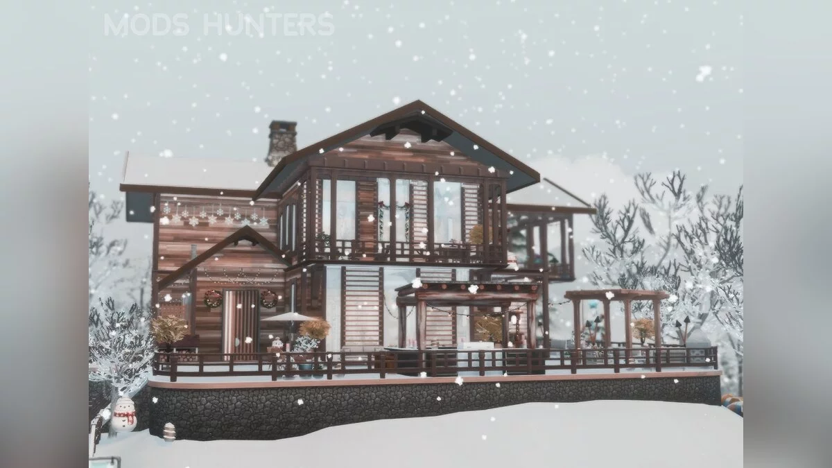 The Sims 4 — Property of the site - ski lodge