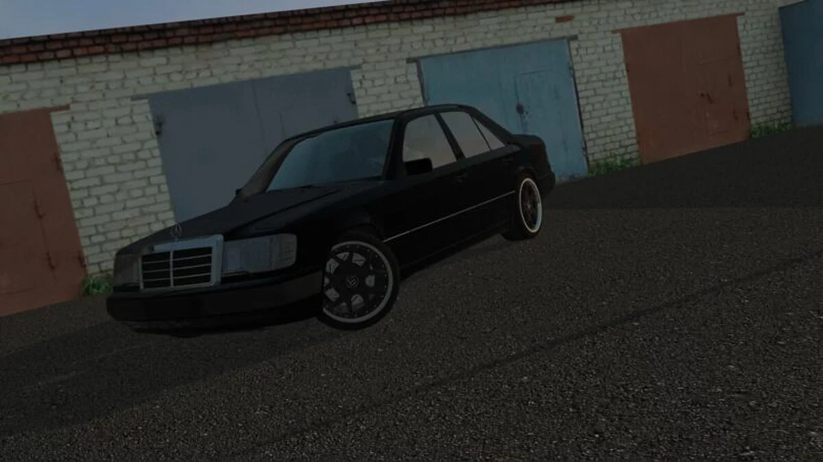 City Car Driving — Мерседес Бенц Е320 3.2 в124