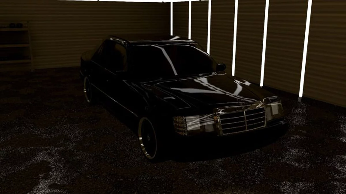 City Car Driving — Мерседес Бенц Е320 3.2 в124