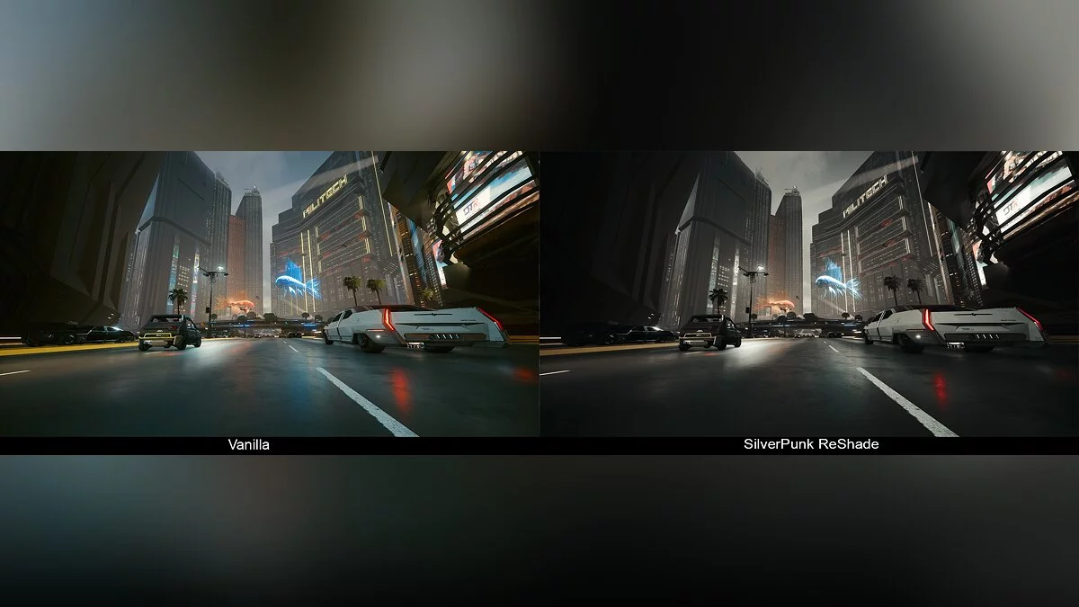 Cyberpunk 2077 — Металлический эффект графики