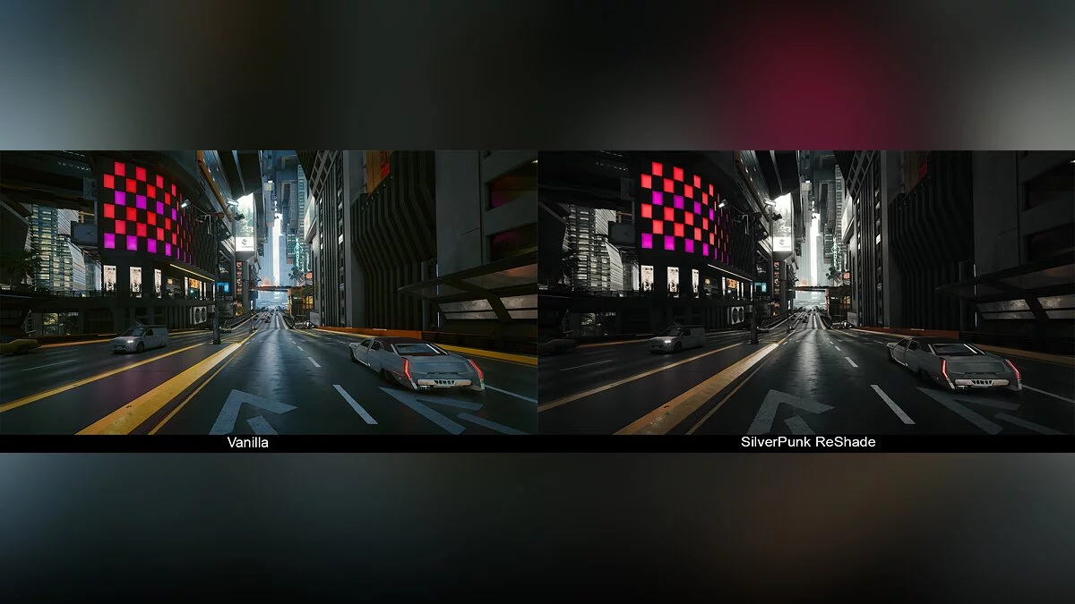 Cyberpunk 2077 — Металлический эффект графики