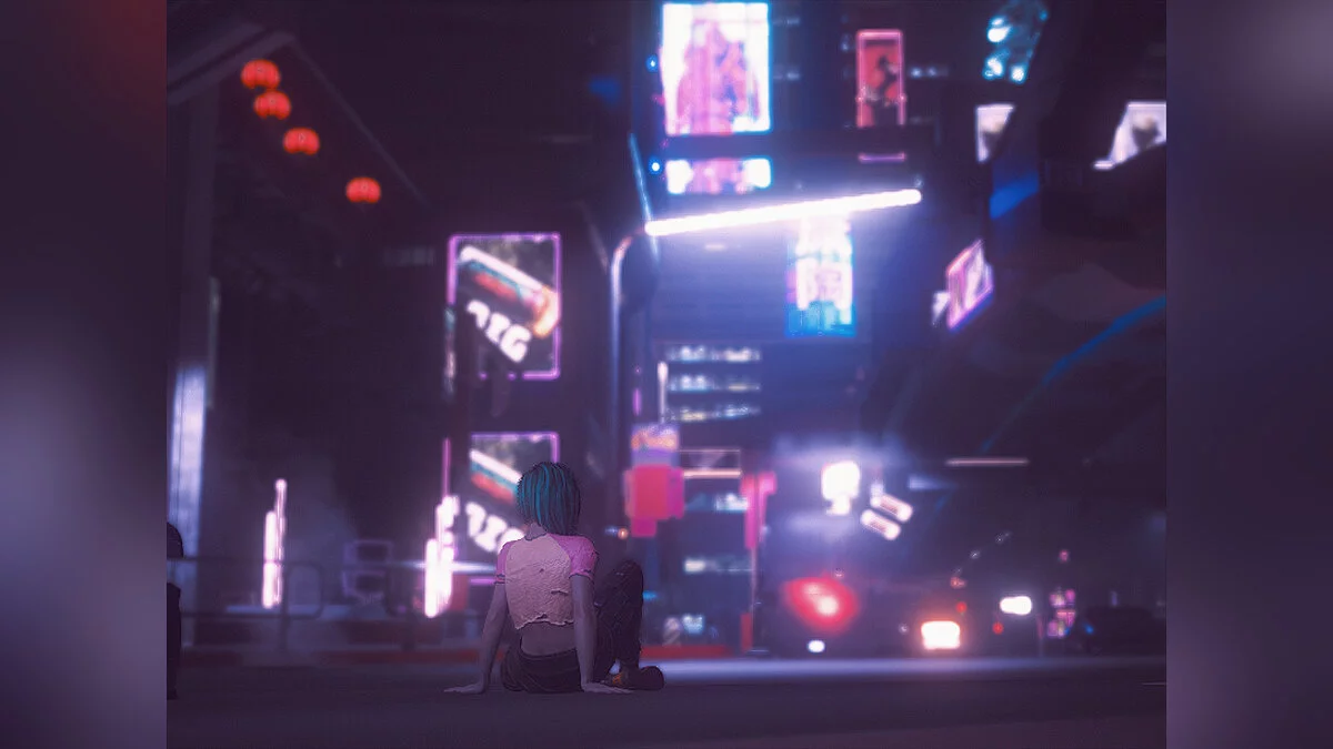 Cyberpunk 2077 — Увеличение резкости