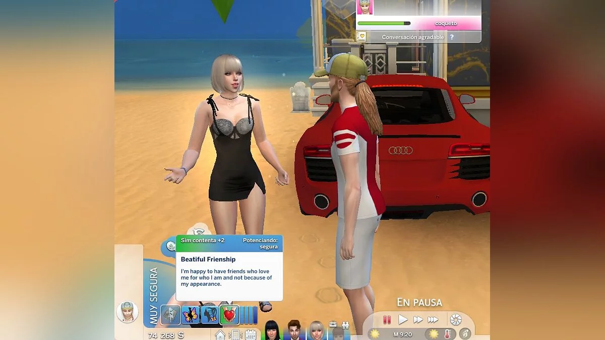 The Sims 4 — Характерна риса — красива дівчина v2.5