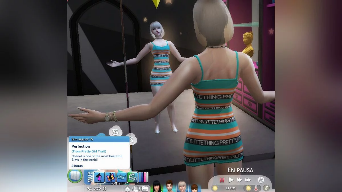 The Sims 4 — Характерна риса — красива дівчина v2.5