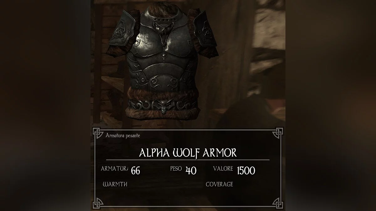 Elder Scrolls 5: Skyrim Special Edition — Обладунки вовка