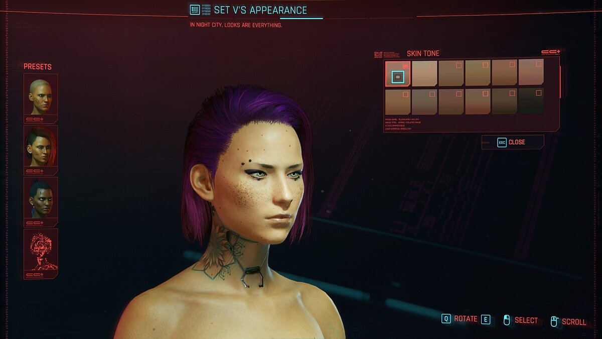 Cyberpunk 2077 — A preset for you