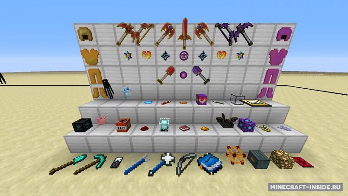 Minecraft — Muchas herramientas nuevas