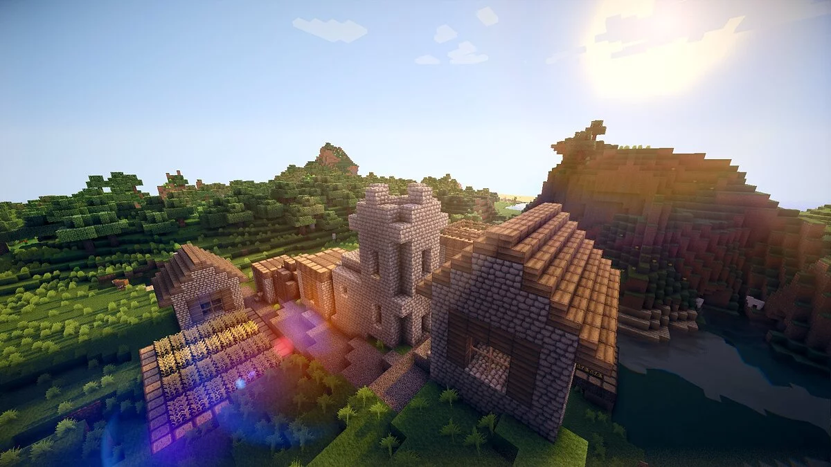 Minecraft — Реалистичное освещение и погода