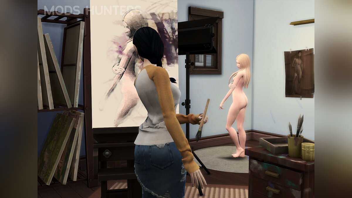 The Sims 4 — Nude posing