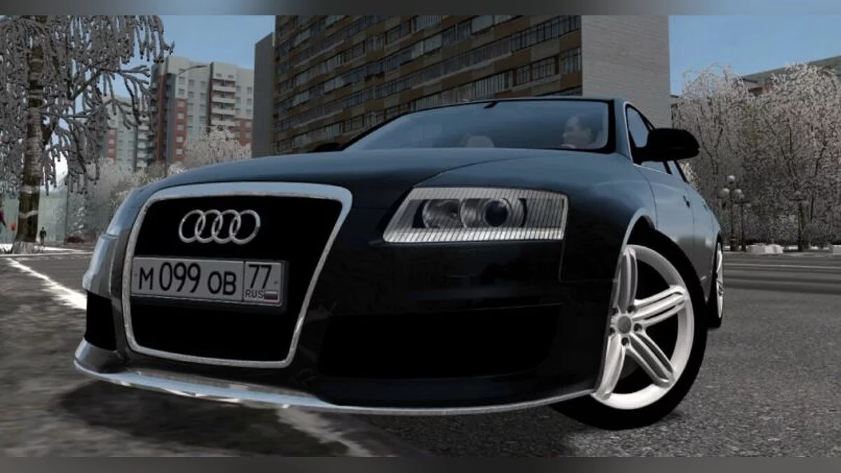 City Car Driving — Audi Ceniza C6 ​​3.0 Tdi Quattro