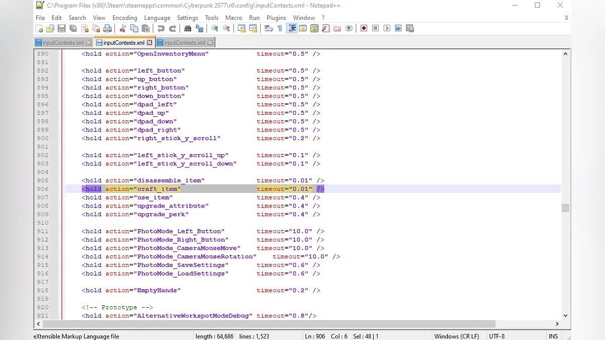 Cyberpunk 2077 — Мгновенная разборка и создание
