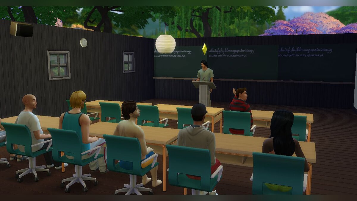 The Sims 4 — Fewer adults at university