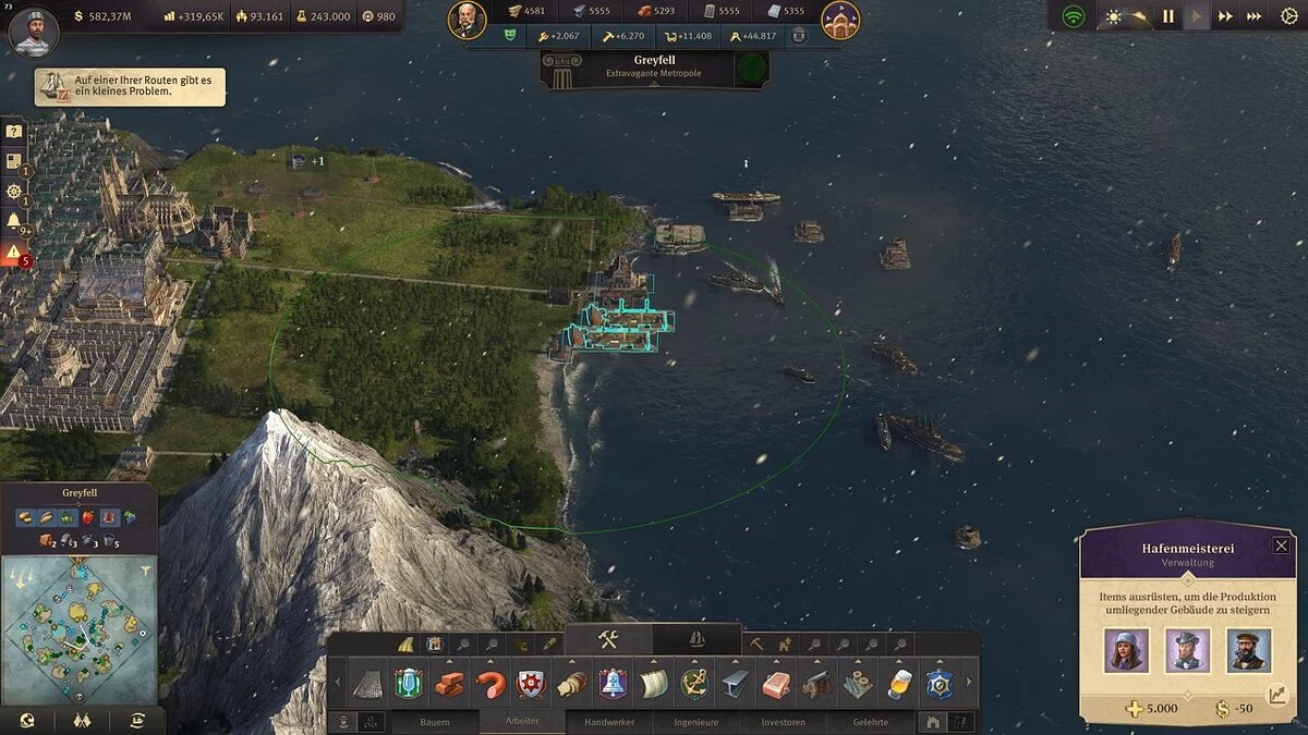 Anno 1800 — Збільшення діапазону та слотів
