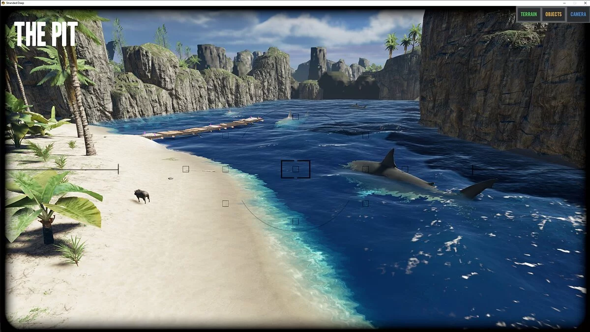 Stranded Deep — Карта Яма
