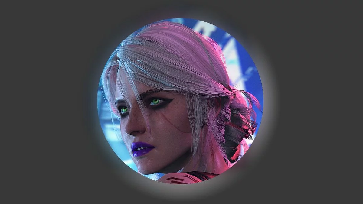 Cyberpunk 2077 — Round icon for game