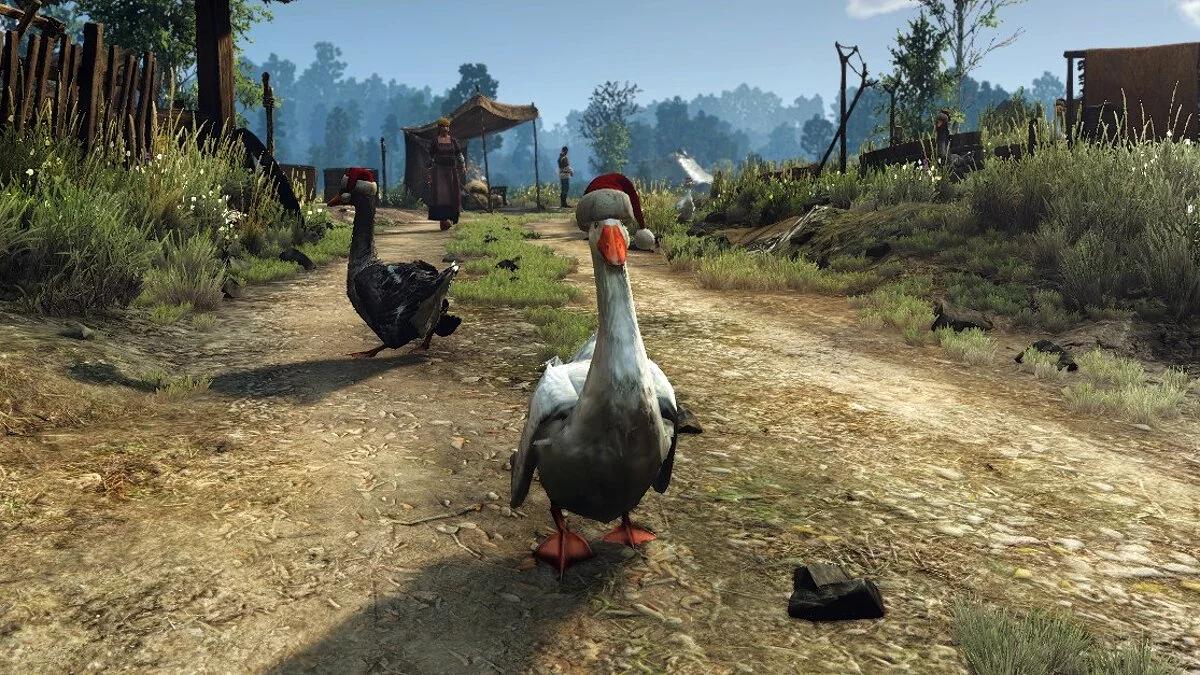 The Witcher 3: Wild Hunt - Complete Edition — Christmas geese