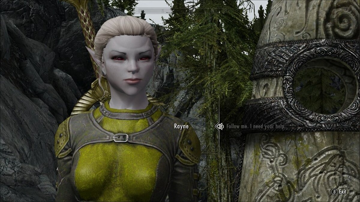 The Elder Scrolls 5: Skyrim Legendary Edition — Raine dark elf