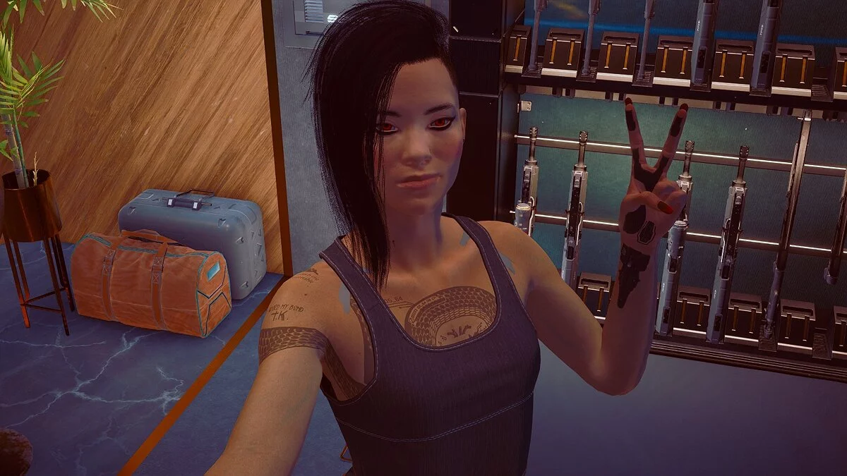 Cyberpunk 2077 — Валентина - женский пресет