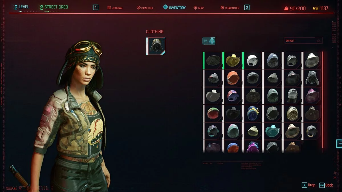 Cyberpunk 2077 — Более 1000 предметов одежды