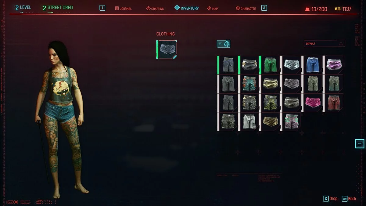 Cyberpunk 2077 — Более 1000 предметов одежды