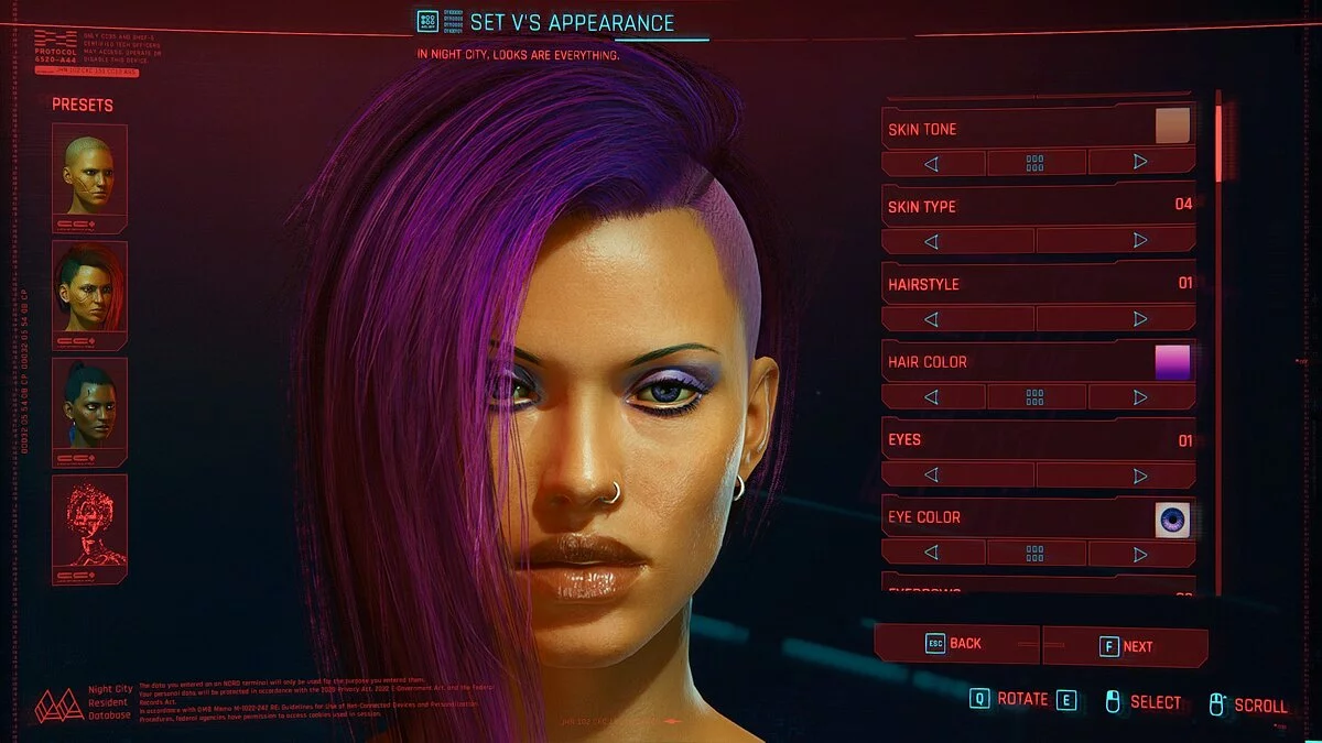 Cyberpunk 2077 — My name is V