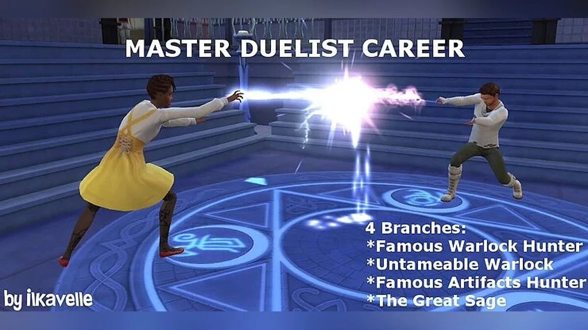 The Sims 4 — Career - duelist (12/22/2020)