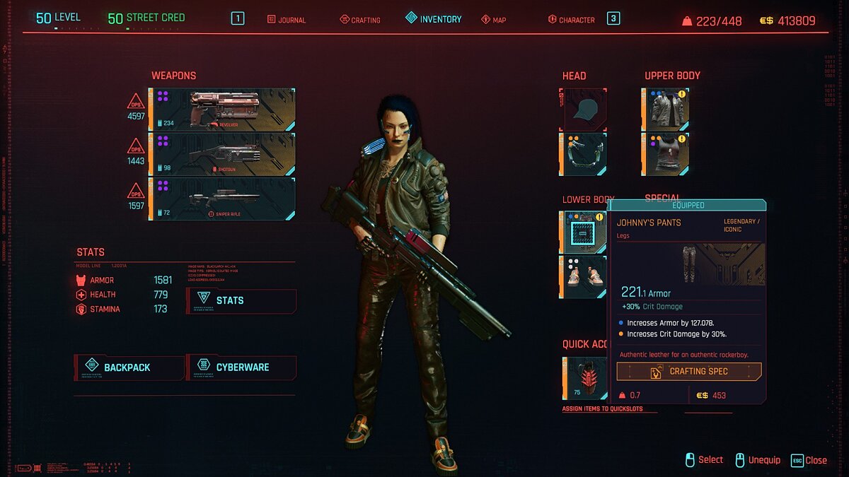 Cyberpunk 2077 — Max Level Ending