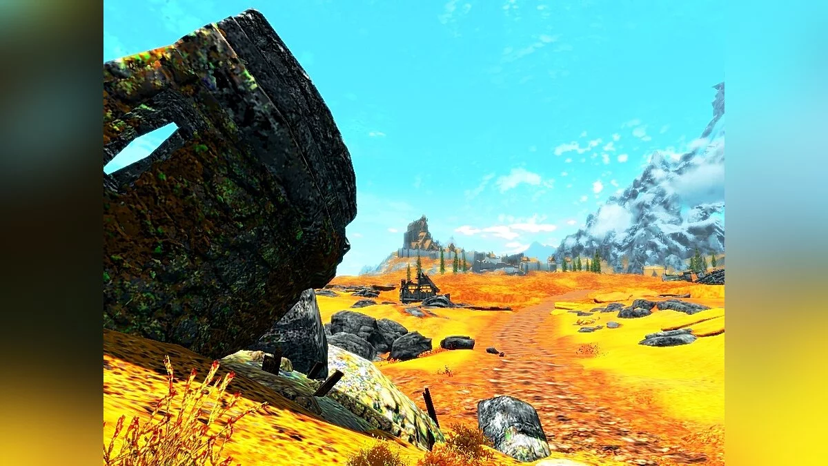 The Elder Scrolls 5: Skyrim — Баск то тхе Пасть мод 8біт КОЛОР ТГА ЕГА Тотал текстурі Конверсіон н ФОНТС