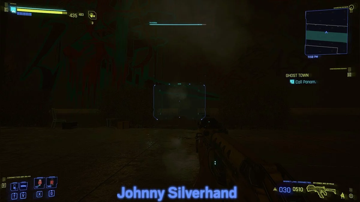 Cyberpunk 2077 — Johnny Silverhand HUD Colors