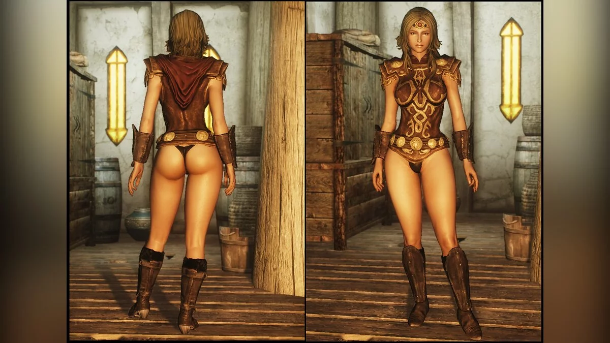 The Elder Scrolls 5: Skyrim Legendary Edition — Переделанная броня CBBE