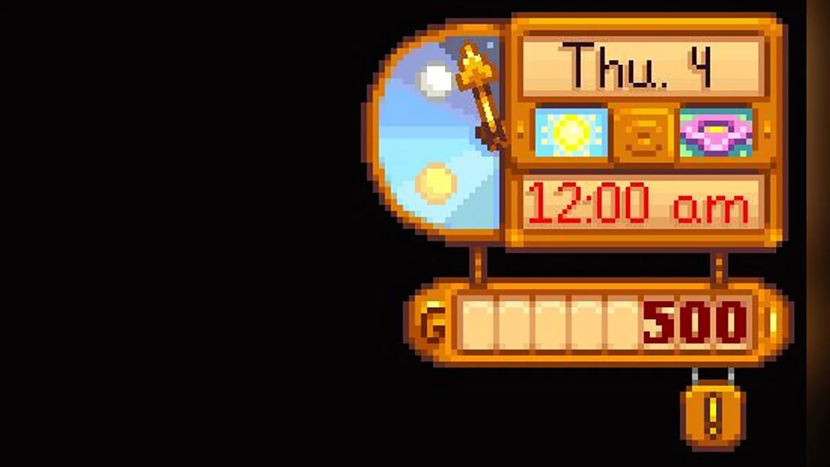 Stardew Valley — El tiempo se congela a medianoche