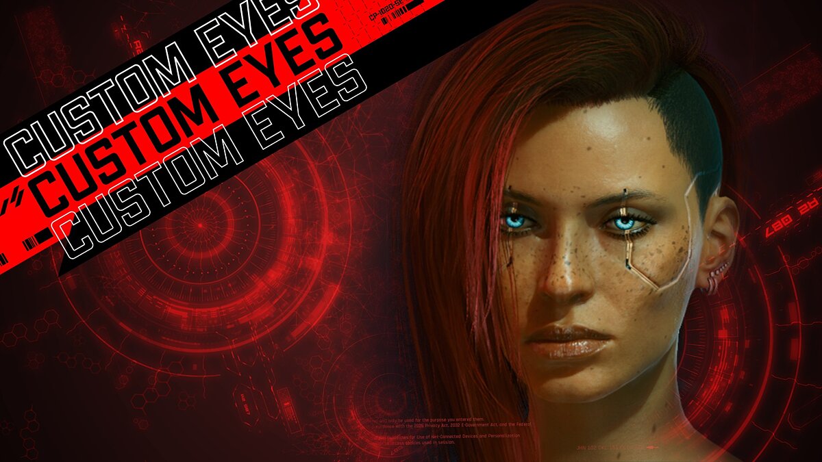 Cyberpunk 2077 — New eye colors