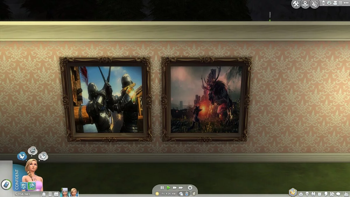 The Sims 4 — Картини світу Відьмака