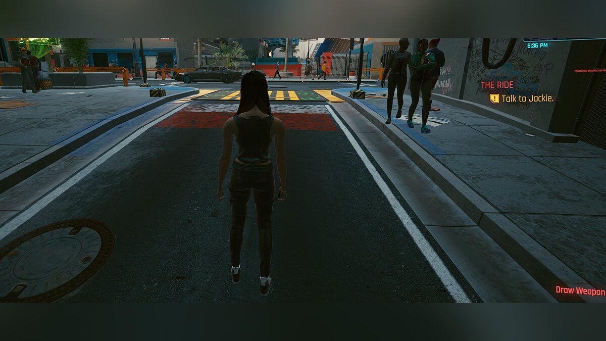 Cyberpunk 2077 — Third person view