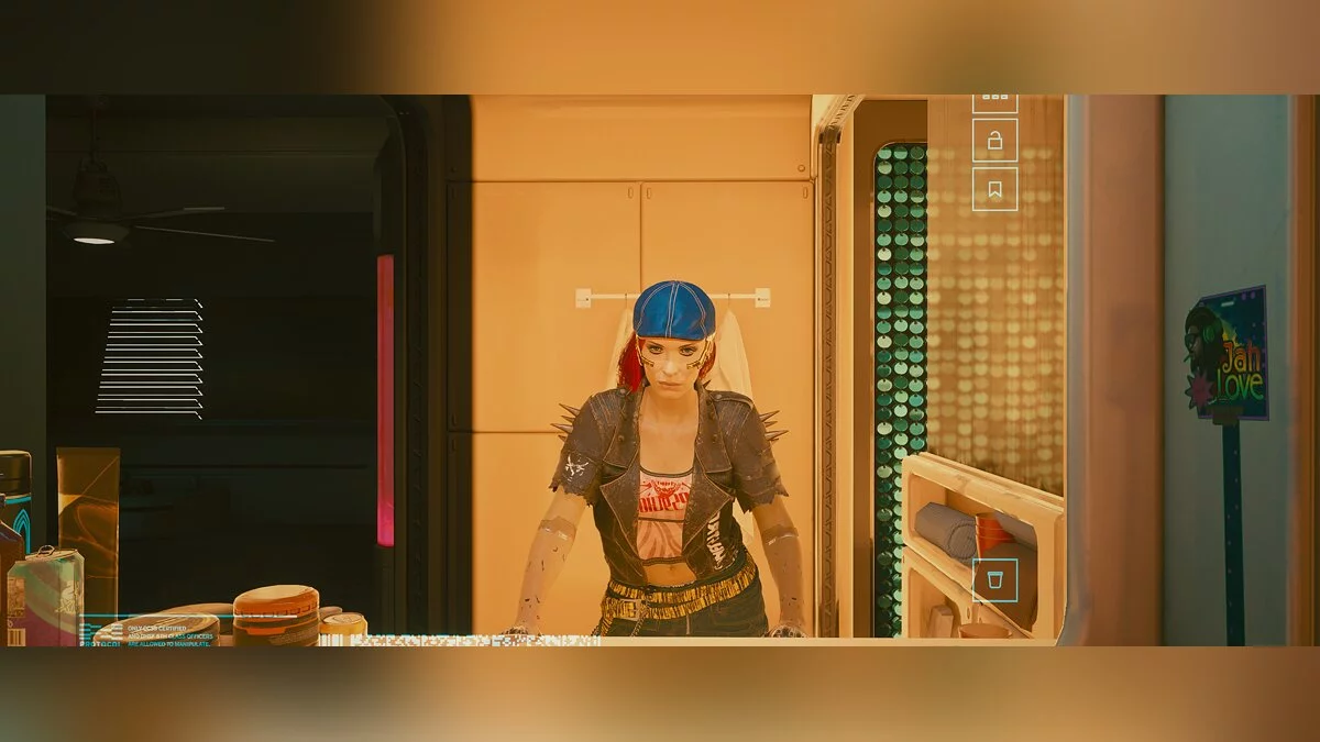 Cyberpunk 2077 — Reflejo mejorado en los espejos.