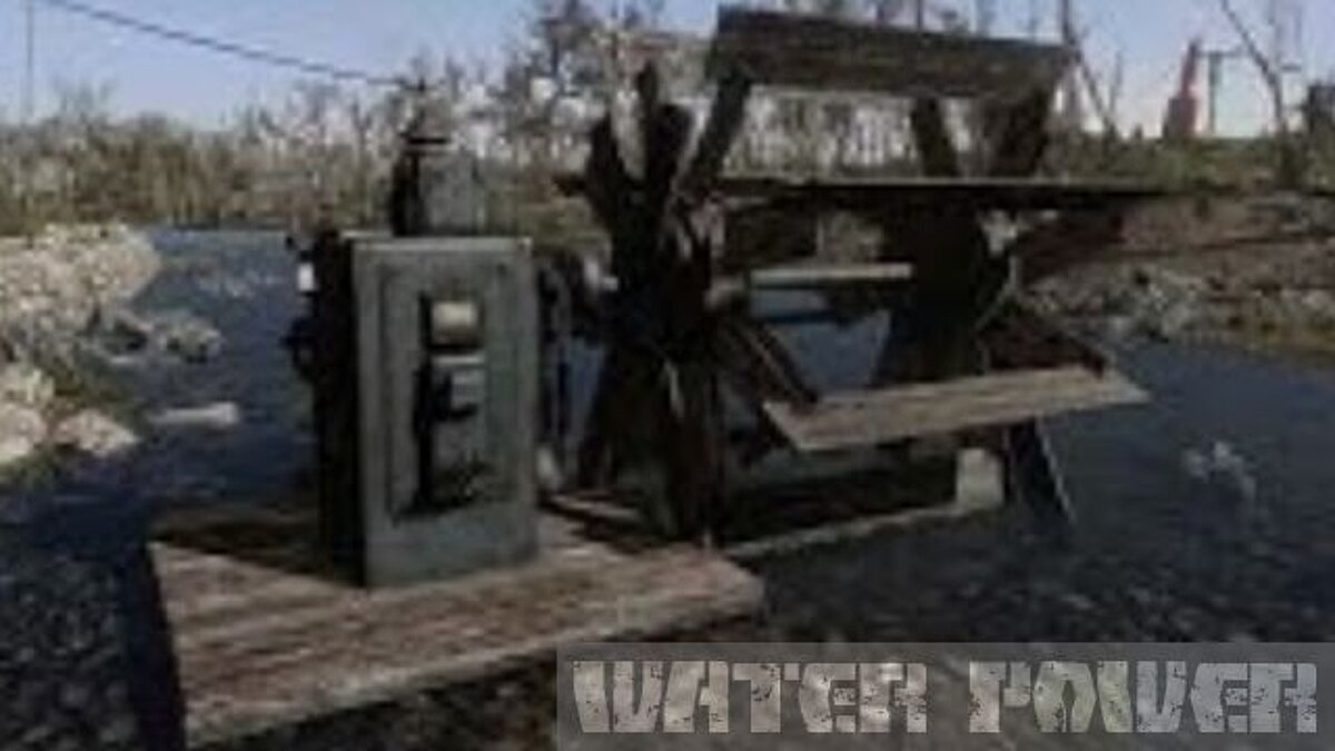 Fallout 4: Game of the Year Edition — Water wheel generator