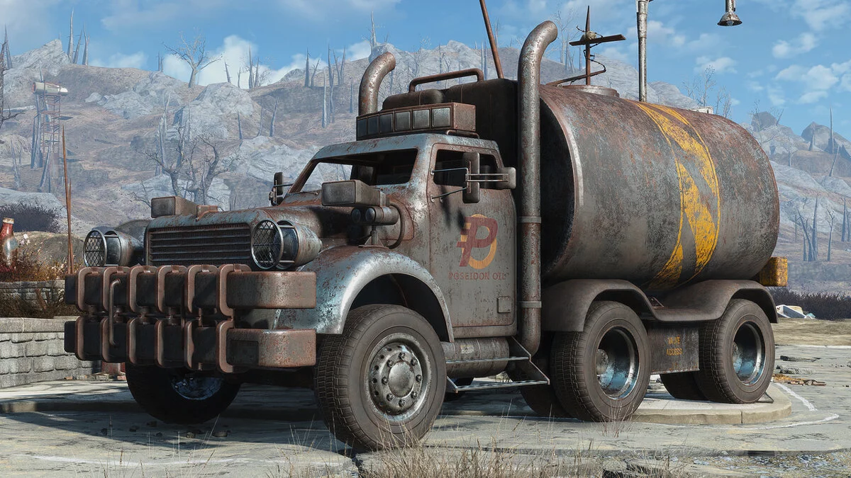 Fallout 4: Game of the Year Edition — Tank truck