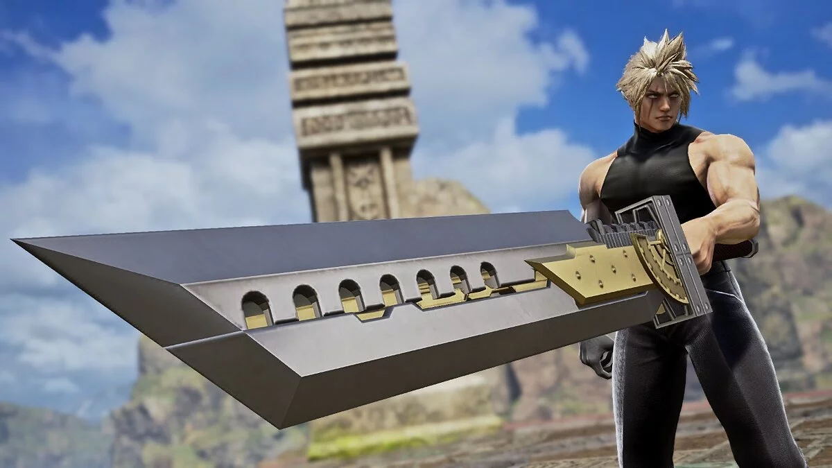 SoulCalibur 6 — La espada de Claude del juego Final Fantasy 7.