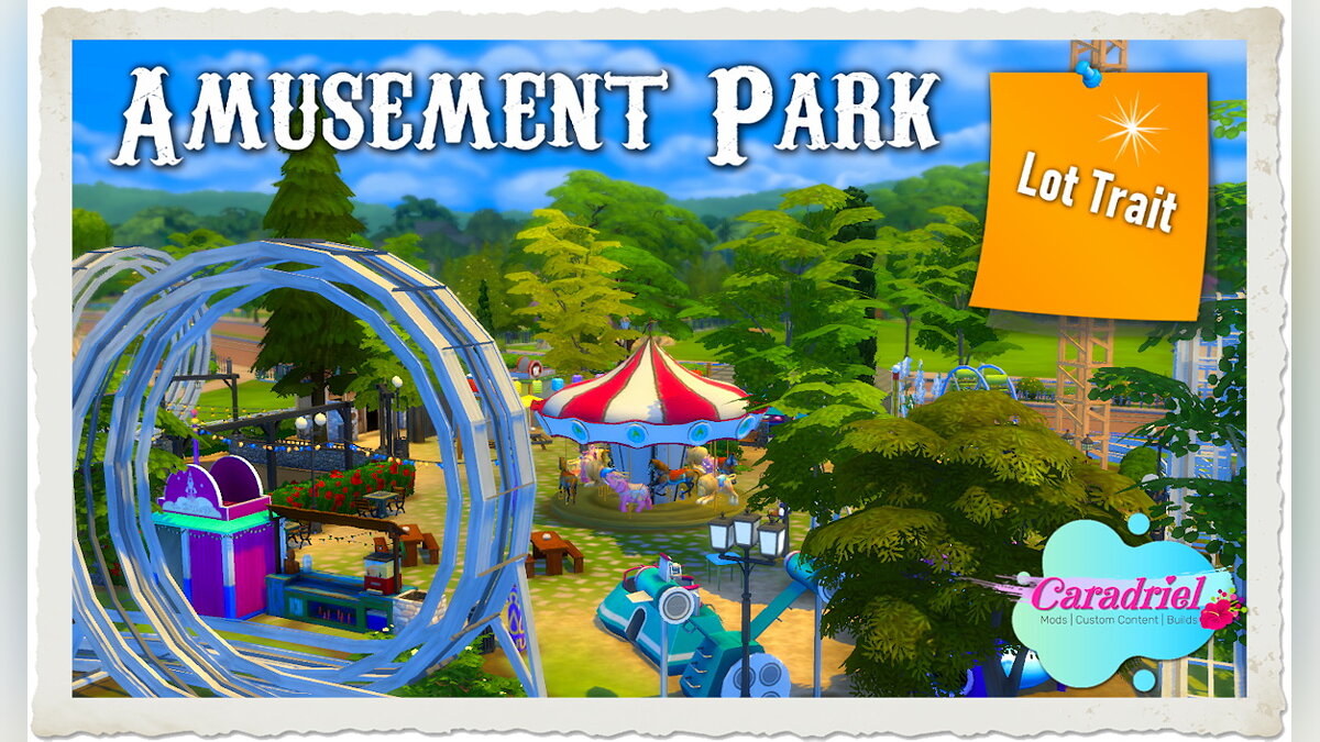 The Sims 4 — Site line - amusement park (01/07/2021)