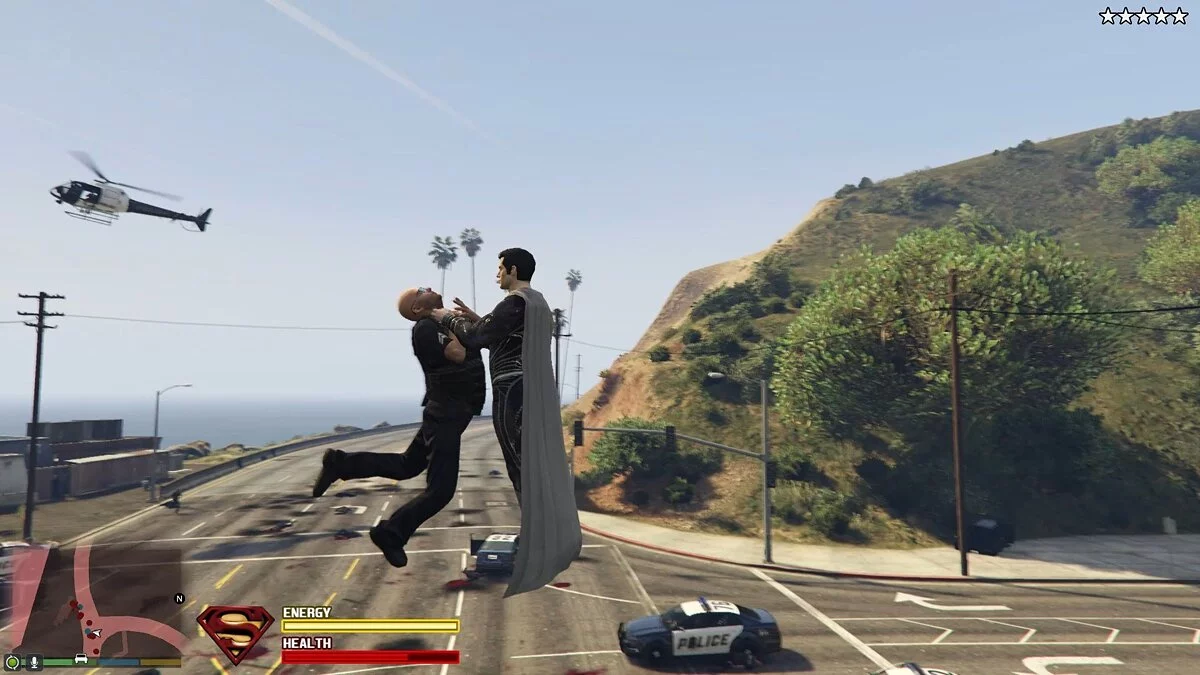 GTA 5 — Superman's superpower