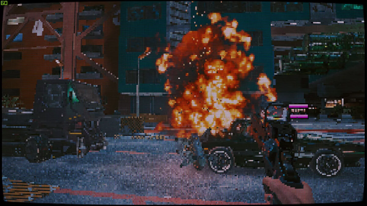 Cyberpunk 2077 — Графіка у стилі гри DOOM