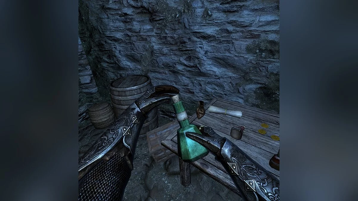 The Elder Scrolls 5: Skyrim VR — Рукавички для взаємодії зі світом гри